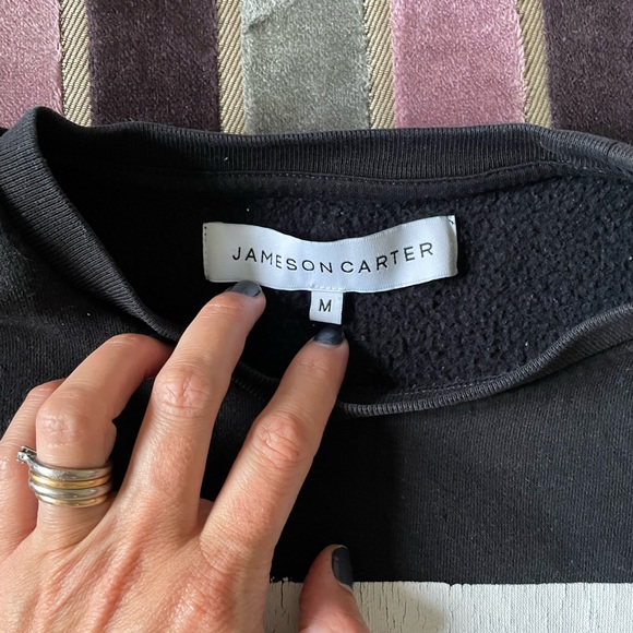 Jameson carter black king sleeved men’s jumper - Picture 3 of 4
